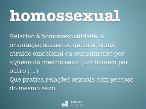 Homossexual: O que é, significado